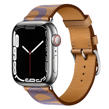 Authentic Leather Apple Watch Band