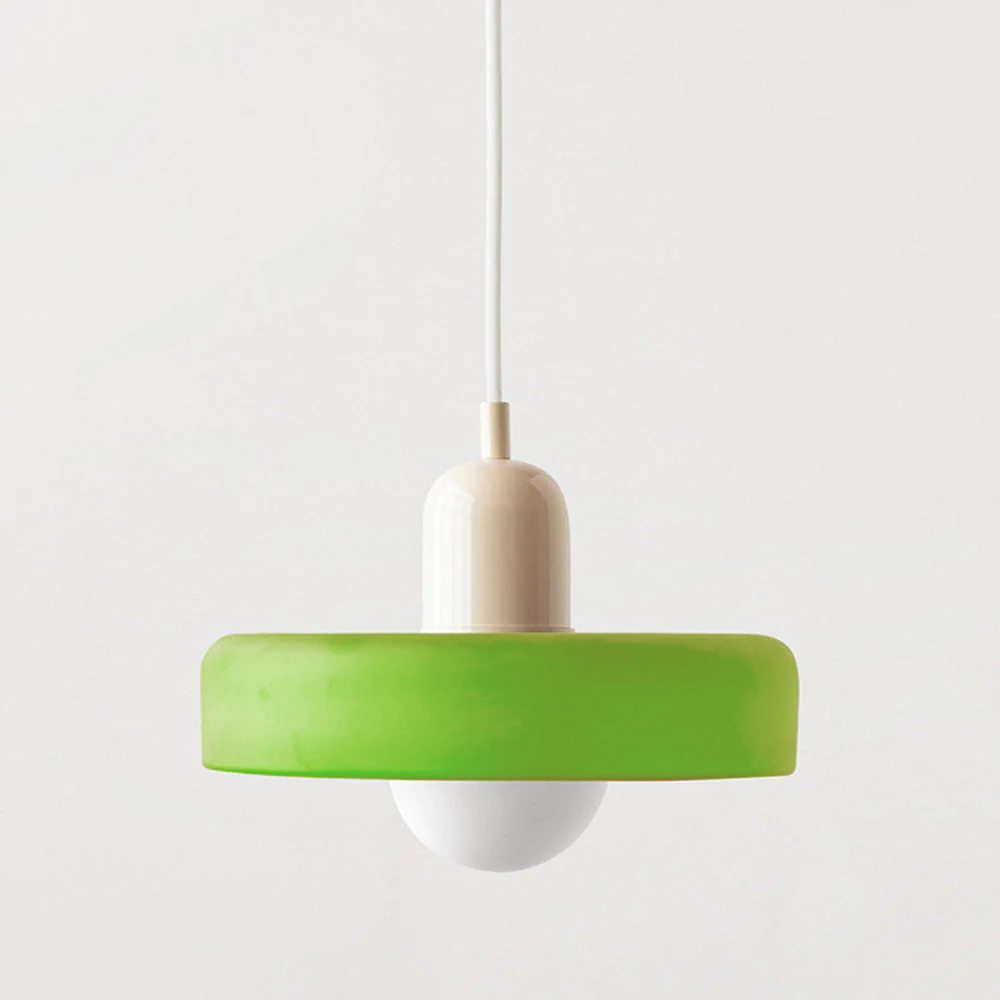 Stylish Hanging Glass Light for Kitchen Tables