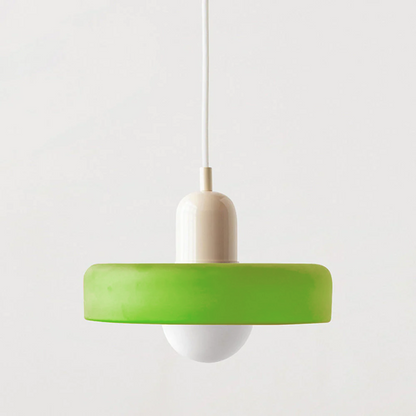 Stylish Hanging Glass Light for Kitchen Tables
