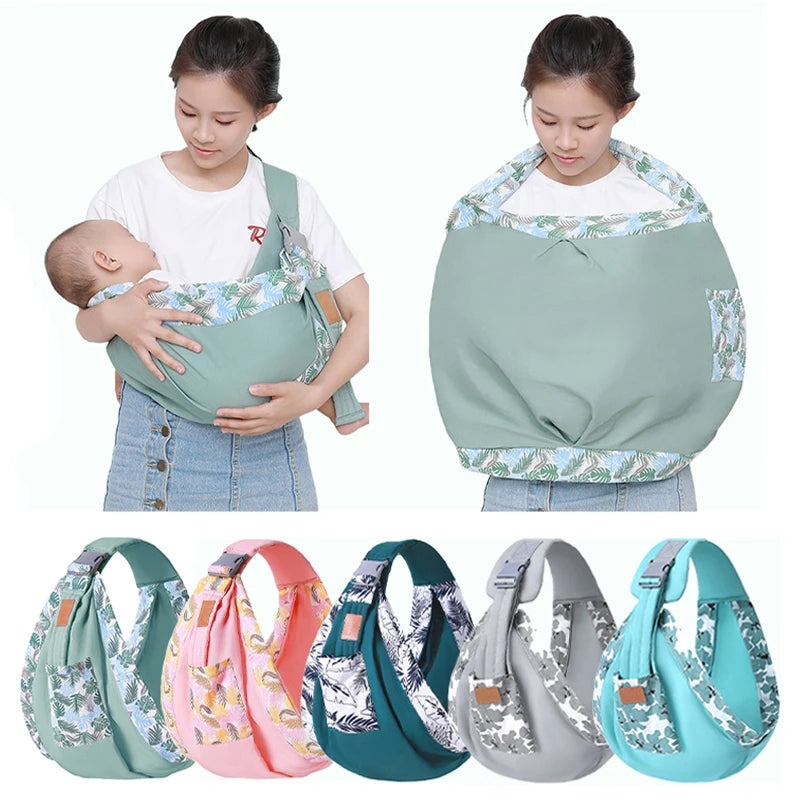 Comfortable Infant Sling with Adjustable Head Rest - Luxicro