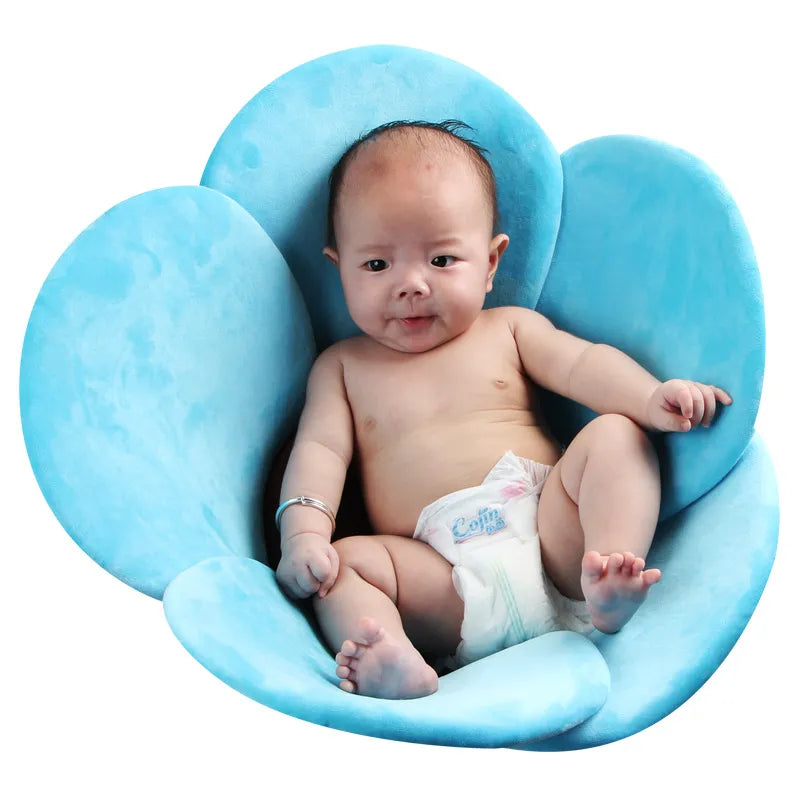 Comfortable Blooming Infant Bath Seat Cushion - Luxicro