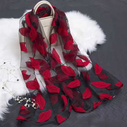 Beautiful Soft Floral Scarf