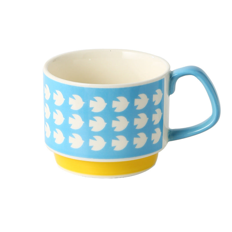 Vibrant Design Ceramic Wall Mug