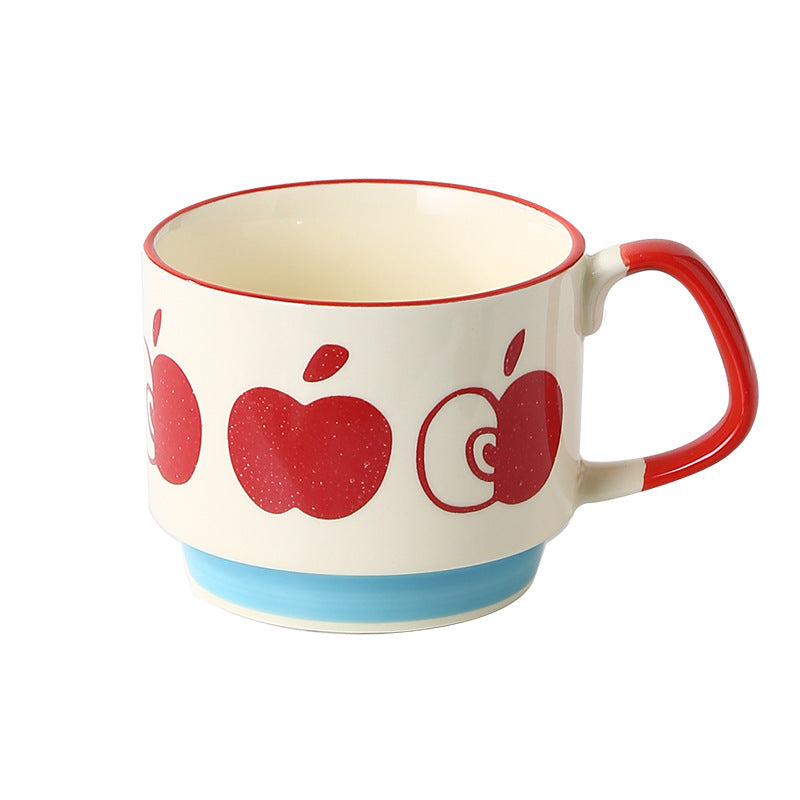 Vibrant Design Ceramic Morning Mug