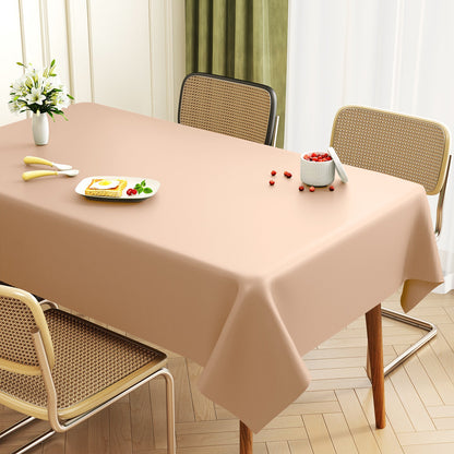 Premium Leather Rectangular Table Mat Waterproof Protector