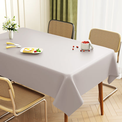 Premium Leather Rectangular Table Mat Waterproof Protector