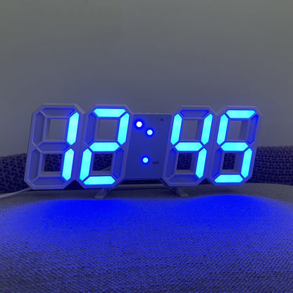 Contemporary LED Digital Wall Clock Decoration