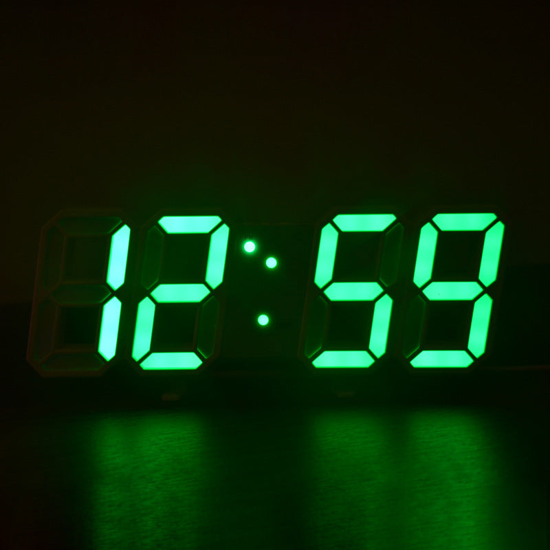 Contemporary LED Digital Wall Clock Decoration