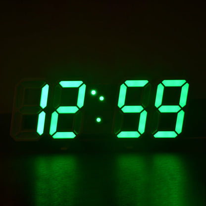 Contemporary LED Digital Wall Clock Decoration
