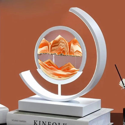Colorful Beach Hourglass Desk Figurine Ornament