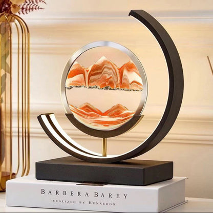 Colorful Beach Hourglass Desk Figurine Ornament