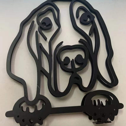 Classic Bronze Pet Figurine Decorative Accent