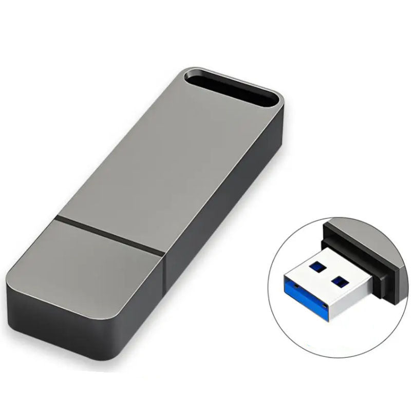 Large Capacity 4TB Metal External Hard Drive - Luxicro