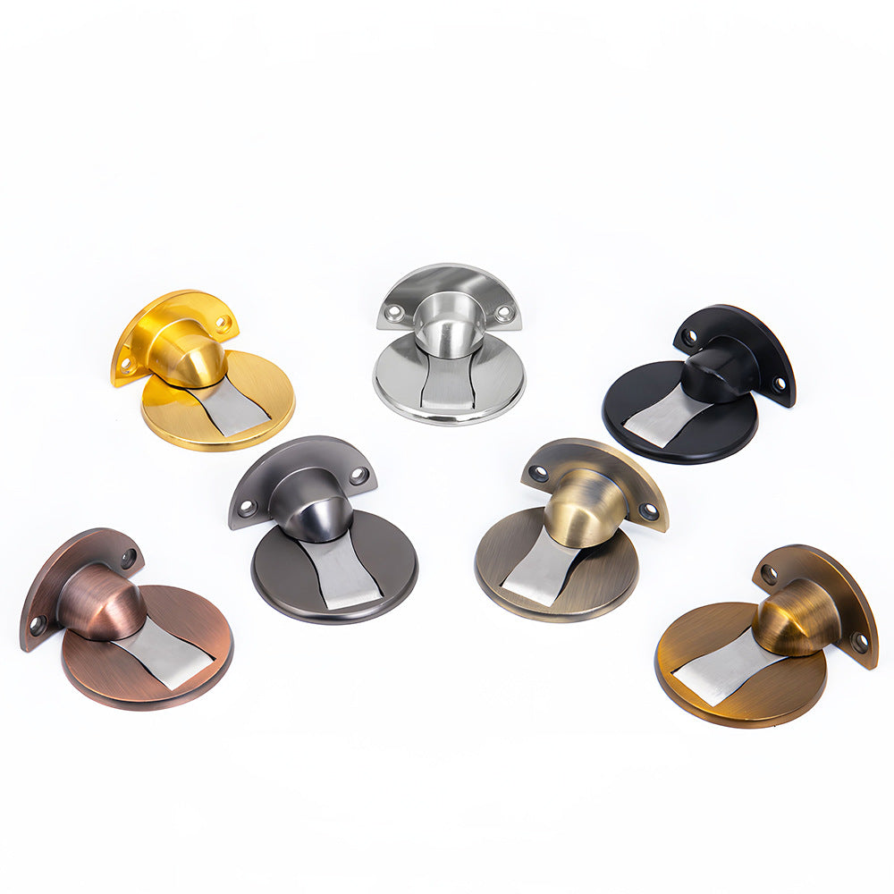 Strong Magnetic Door Stopper with Silent Collision Protection - Luxicro
