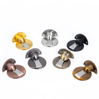 Strong Magnetic Door Stopper with Silent Collision Protection - Luxicro