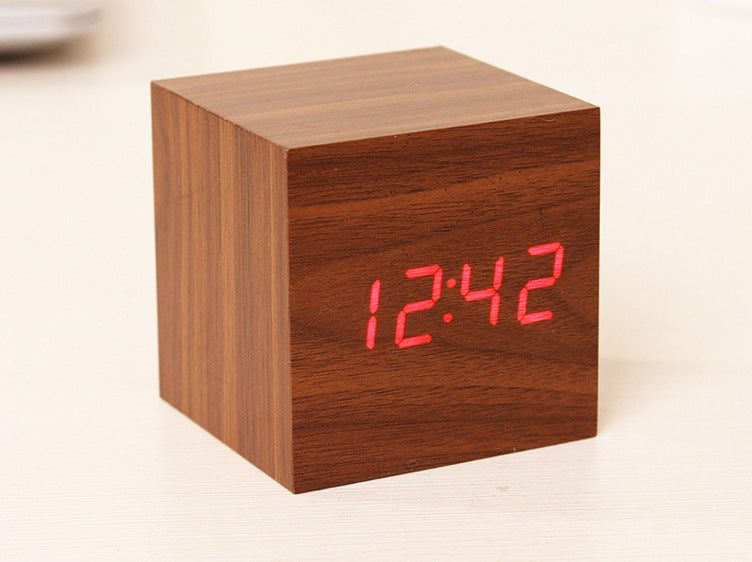 Digital Square Clock Thermometer