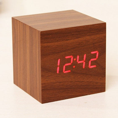 Digital Square Clock Thermometer