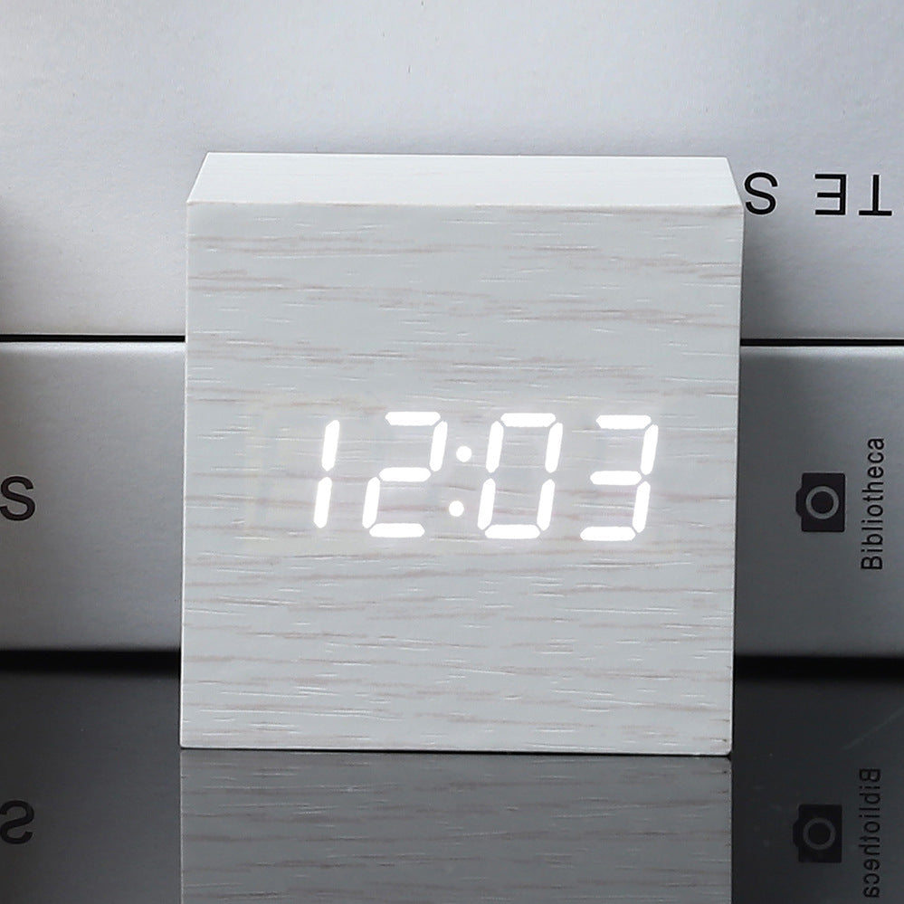 Digital Square Clock Thermometer
