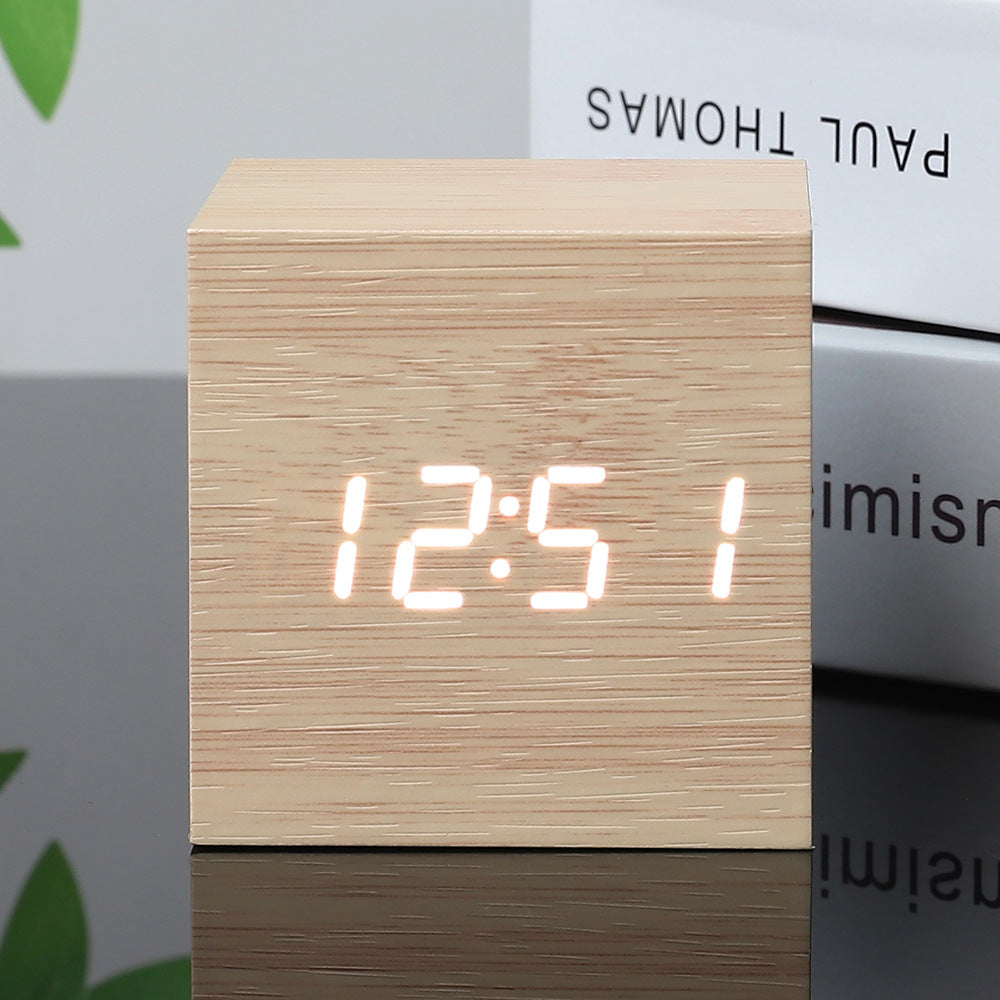Digital Square Clock Thermometer