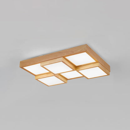 Farmhouse Style Wooden Pendant Light Fixture - Luxicro