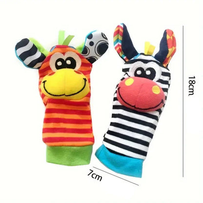 Cozy Infant Sock and Charm Bangle Set