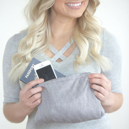 Cozy Safe Scarf with Secret Pouch