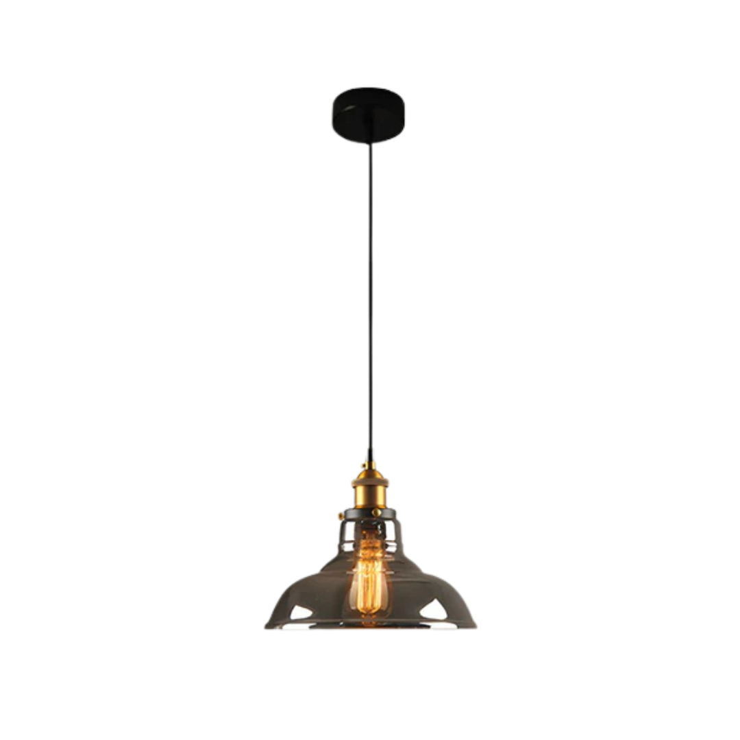 Elegant Hanging Glass Ceiling Light