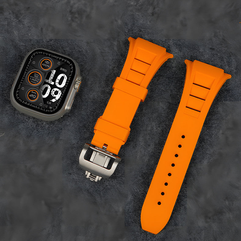 Flexible Silicone Apple Watch Strap