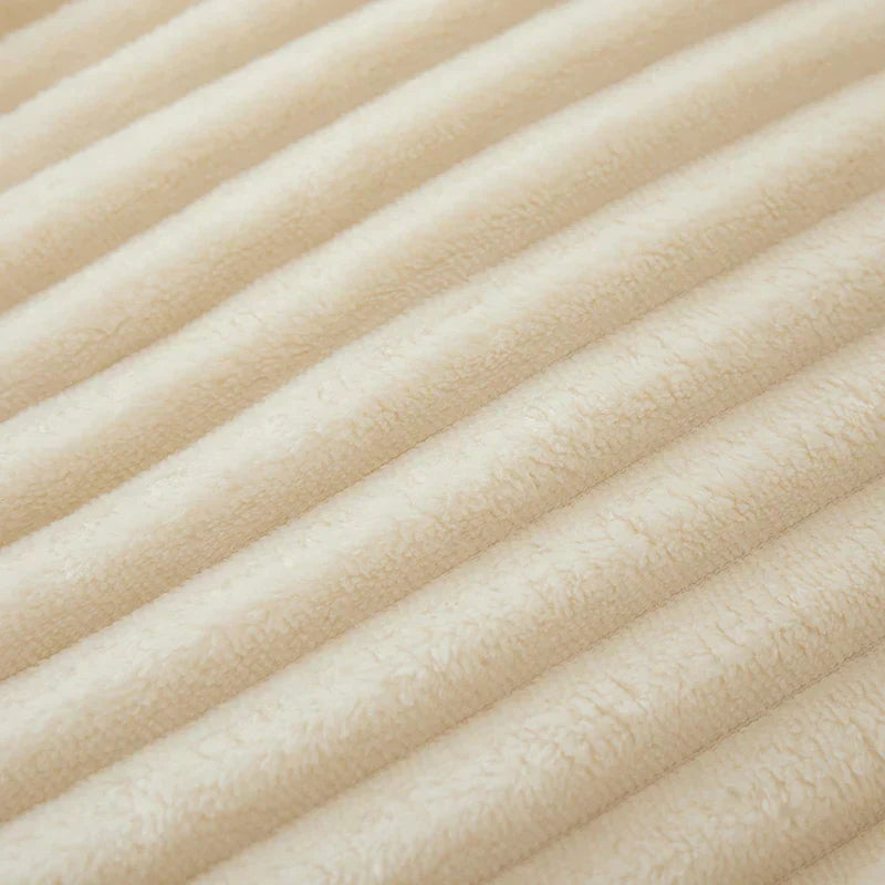 Cozy Colorful Fuzzy Blanket Throw
