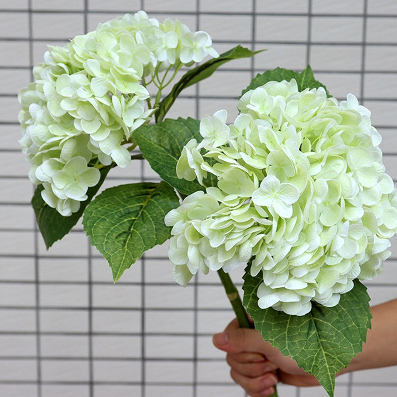 Outdoor Fake Hydrangea Flower Decor