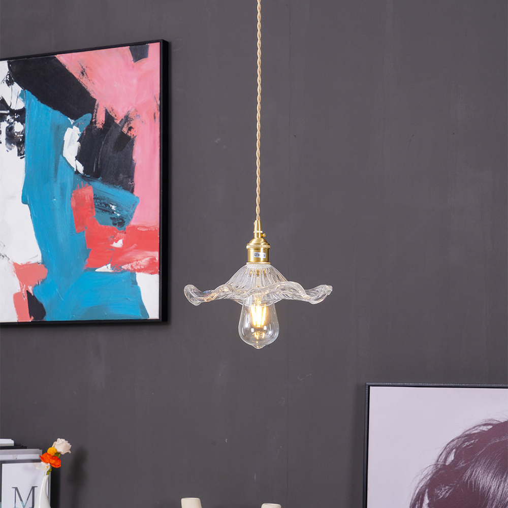 Beautiful Flower Pendant Lamp Shade