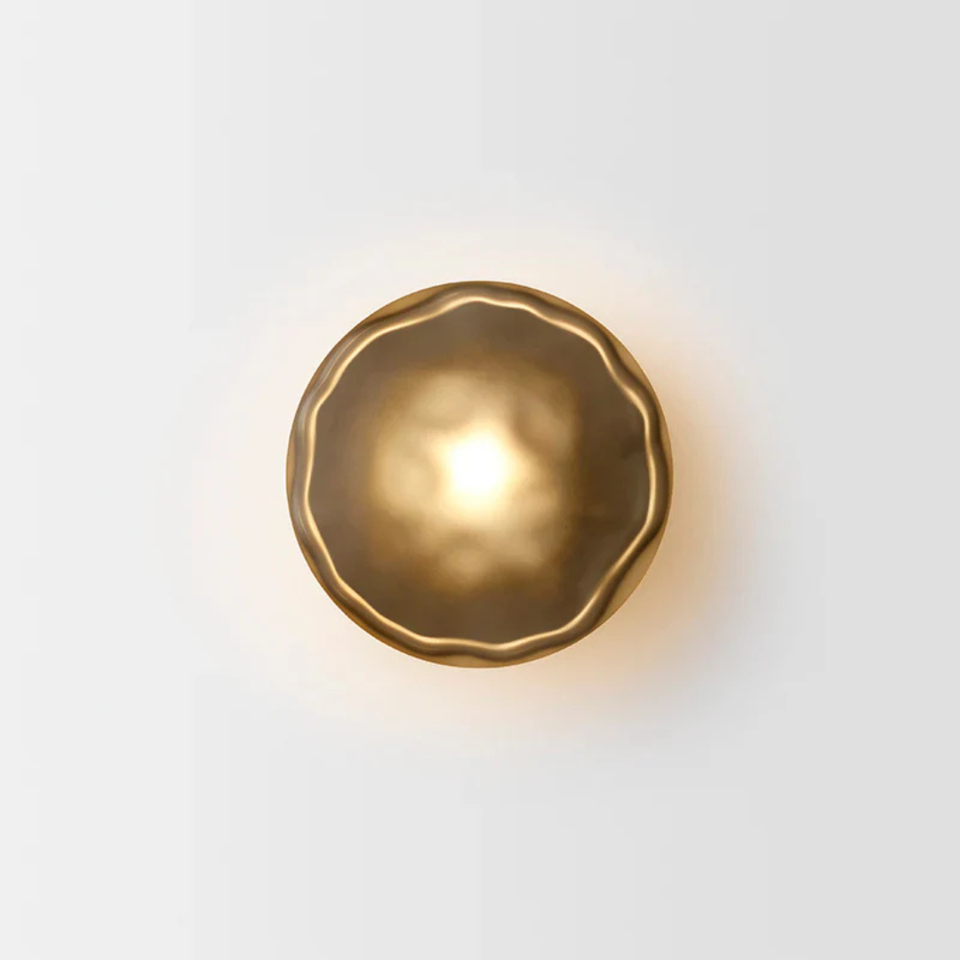 Stylish Clear Glass Wall Lamp