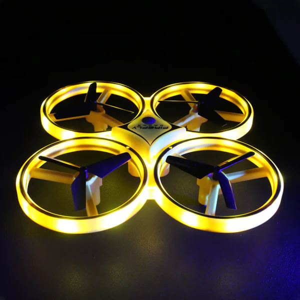 Wi-Fi Camera Drone with Bright LEDs & Auto Motion
