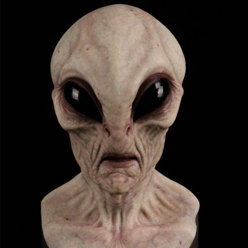 Authentic Rubber Costume Mask for Halloween Disguise