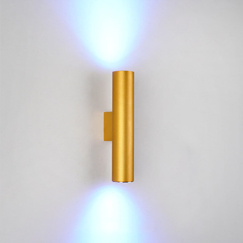 Contemporary Slim LED 2-Light Wall Lamp