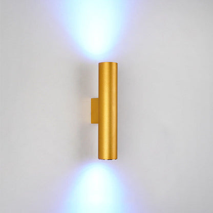 Contemporary Slim LED 2-Light Wall Lamp