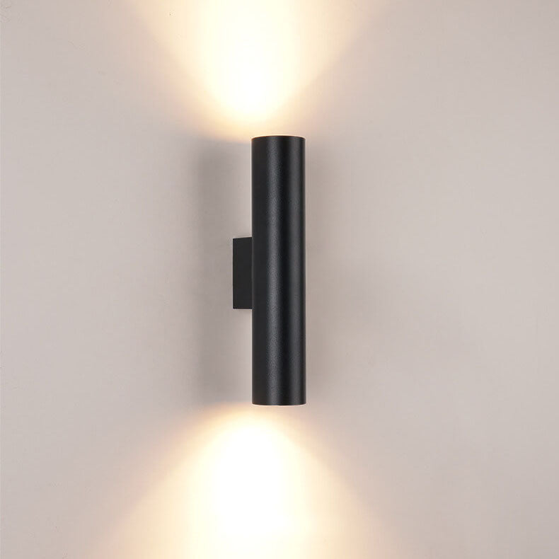 Contemporary Slim LED 2-Light Wall Lamp