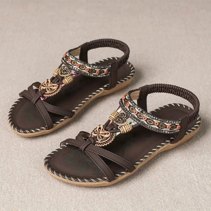 Glittery Fashion Butterfly Flip Flop Sandals