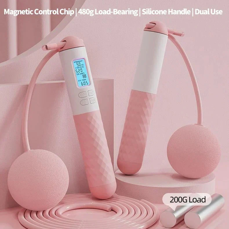 Adjustable Weighted Fitness Jump Rope