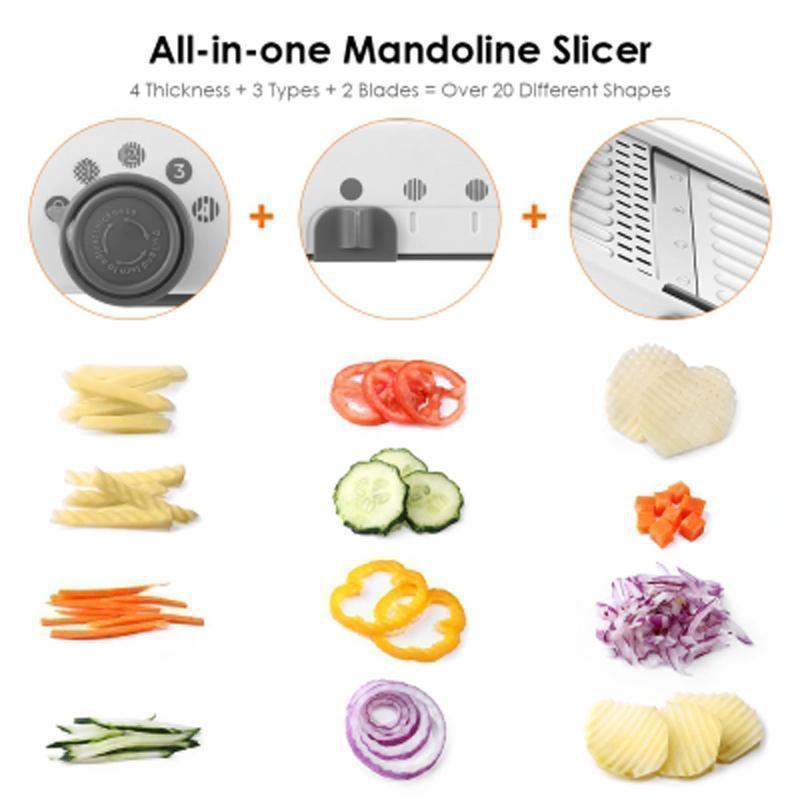 Multi Functional Mandolin Vegetable Slicer