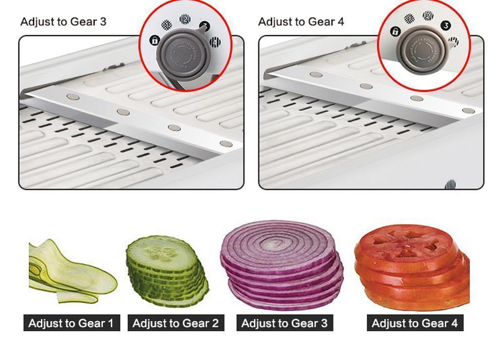 Multi Functional Mandolin Vegetable Slicer