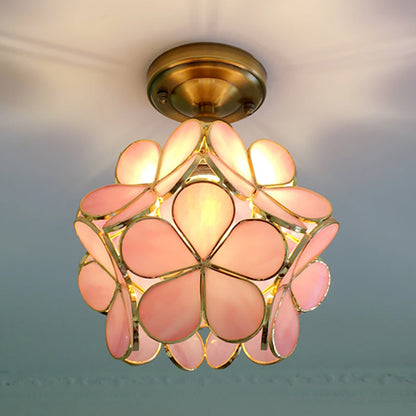 Beautiful Flower Pattern Ceiling Lamp