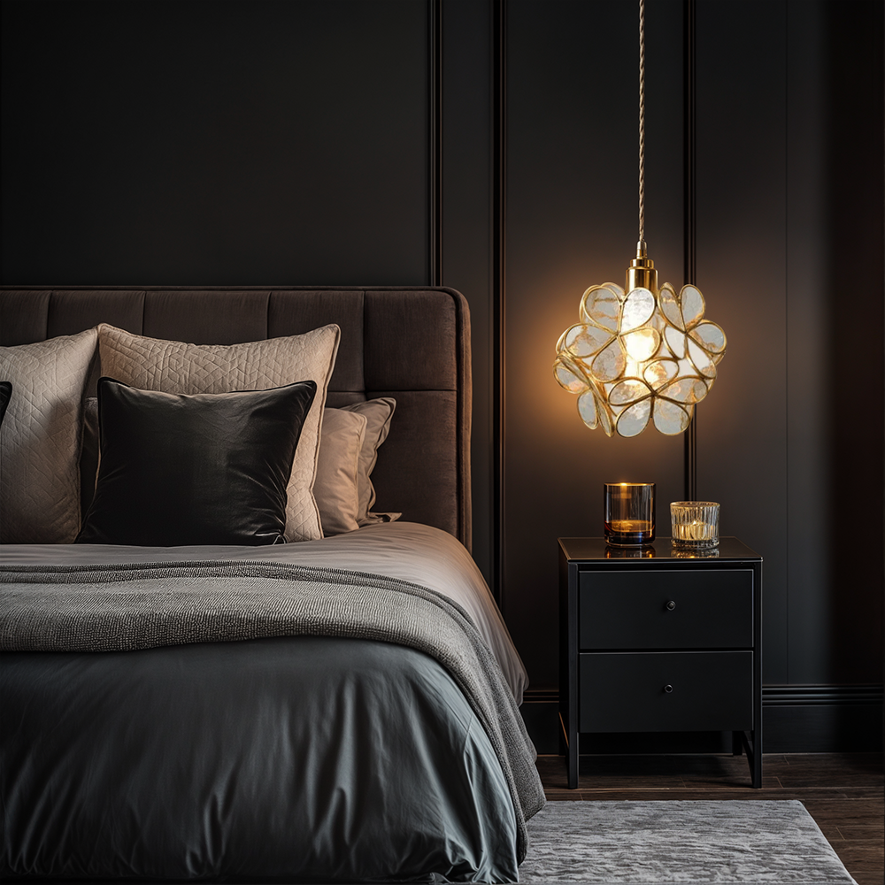 Beautiful Flower Pendant LED Lamp