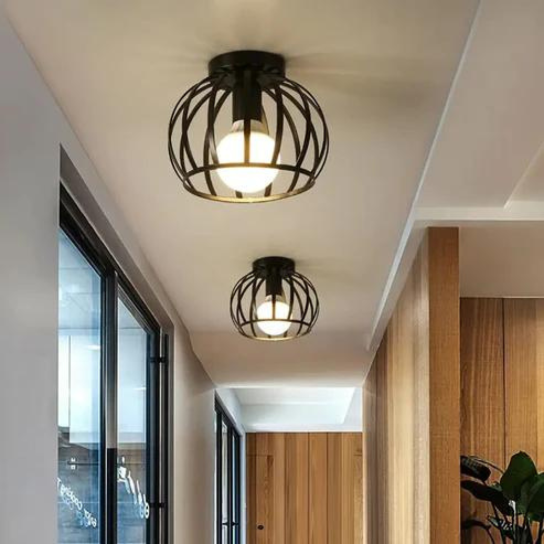 Modern Open Frame Ceiling Light - Luxicro