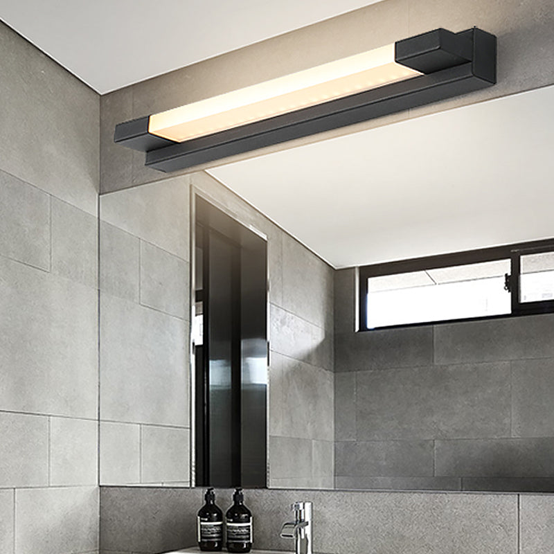 Modern White LED Vanity Light Fixture