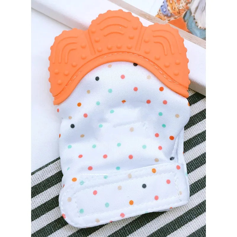 Baby Teether Glove with Gentle Chewable Tips