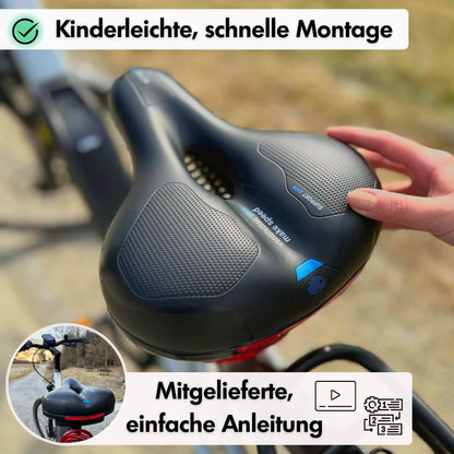 Comfortable Cloud Gel Bike Seat Cushion
