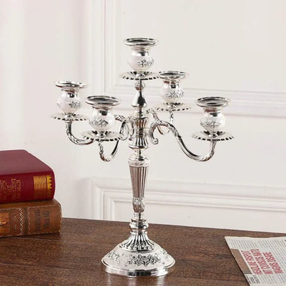 Elegant Gold Candle Holder