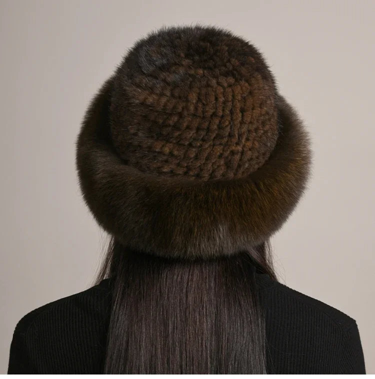 Luxurious Fur Winter Hat | Authentic Russian Style Cap