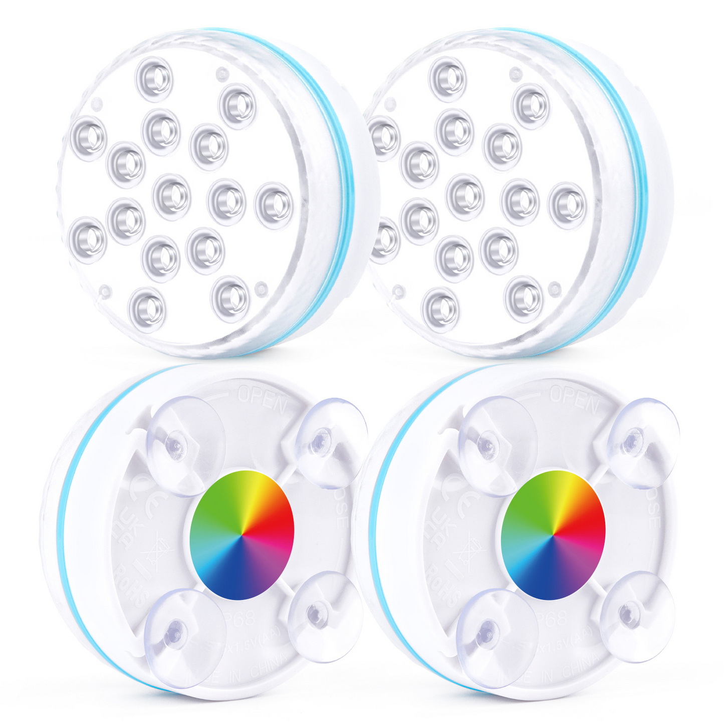 Bright Wireless RGB Pool Lamp with Remote Control